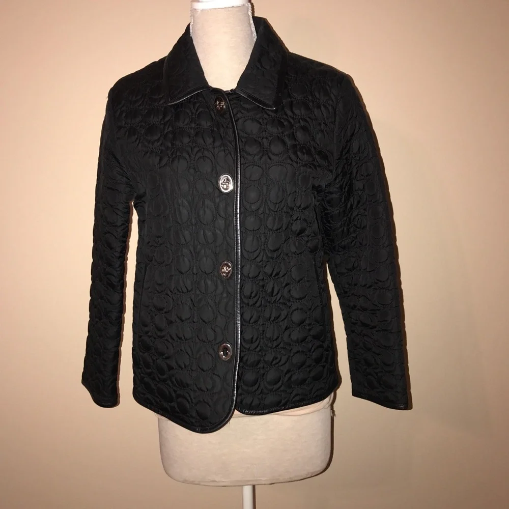 Coach Quilted light weight jacket coat